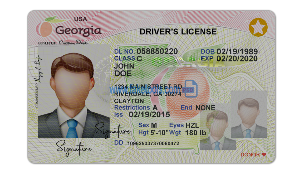 Florida drivers license photoshop template - gasmcomplete